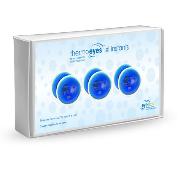 Tranquileyes XL - Blue Heat Instants - 3 Sets